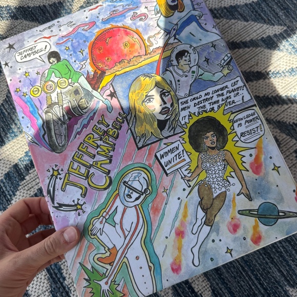 Jeffrey Campbell Lindsay Black Suede Block Heel Sandals – Size 9 - Picture 5 of 5